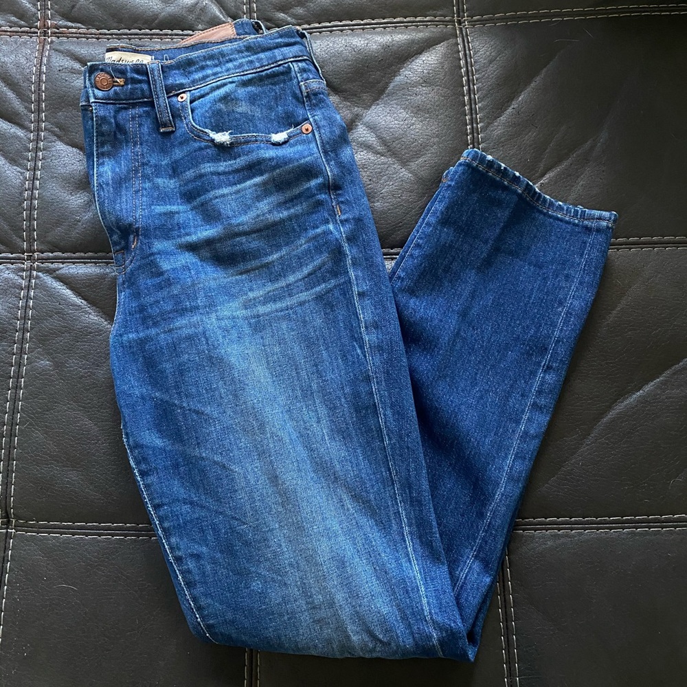 Madewell High-Rise Slim BoyJean